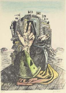 Giorgio de Chirico - Il Trofeo (Ciranna 166)