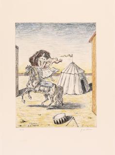 Giorgio de Chirico - La cavallerizza