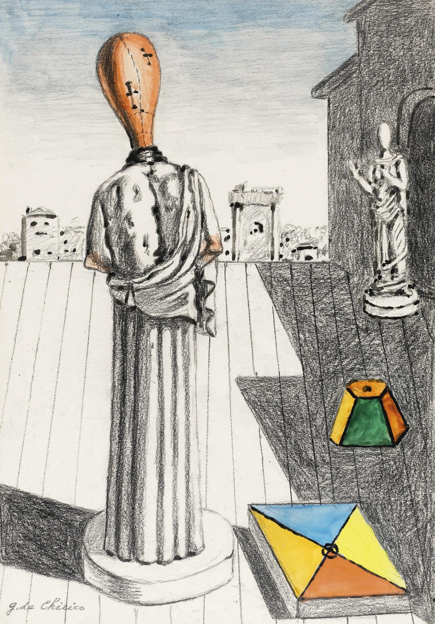 Giorgio De Chirico - La Musa Inquietante (The Disquieting Muse)