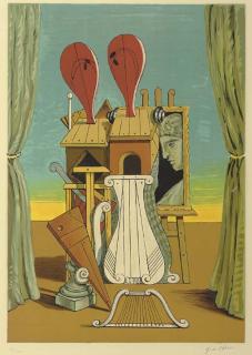 Giorgio de Chirico - La Muse della Musica