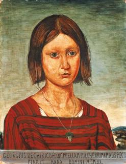 Giorgio De Chirico - La signorina Amata