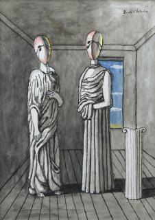 Giorgio De Chirico - Les Deux Muses