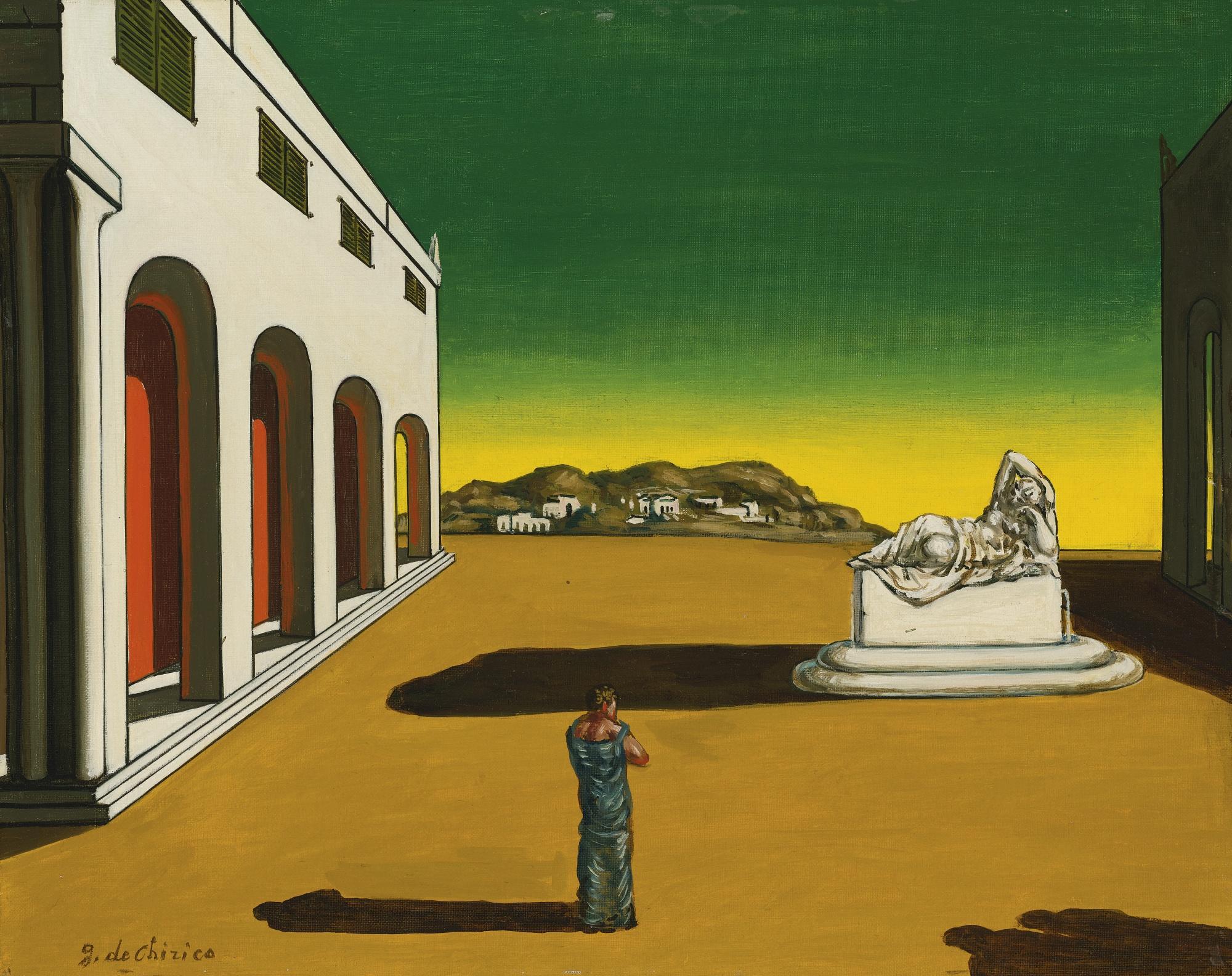 Giorgio De Chirico - Meditazione Automnale (Autumnal Meditation)