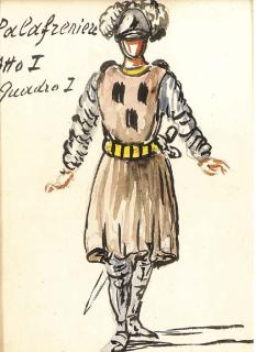 Giorgio De Chirico - Palafreniere/Atto I/Quadro I