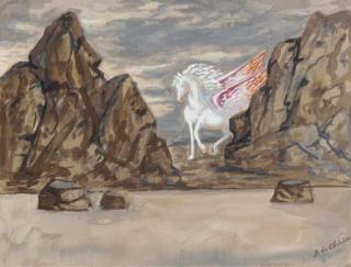 Giorgio de Chirico - Pegasus