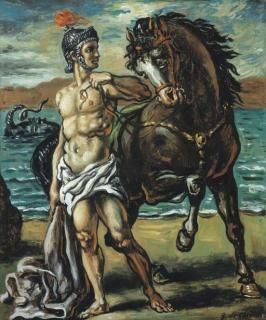 Giorgio De Chirico - Perseo con il cavallo