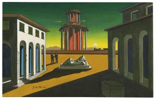 Giorgio De Chirico - Piazza D\'Italia Con Arianna