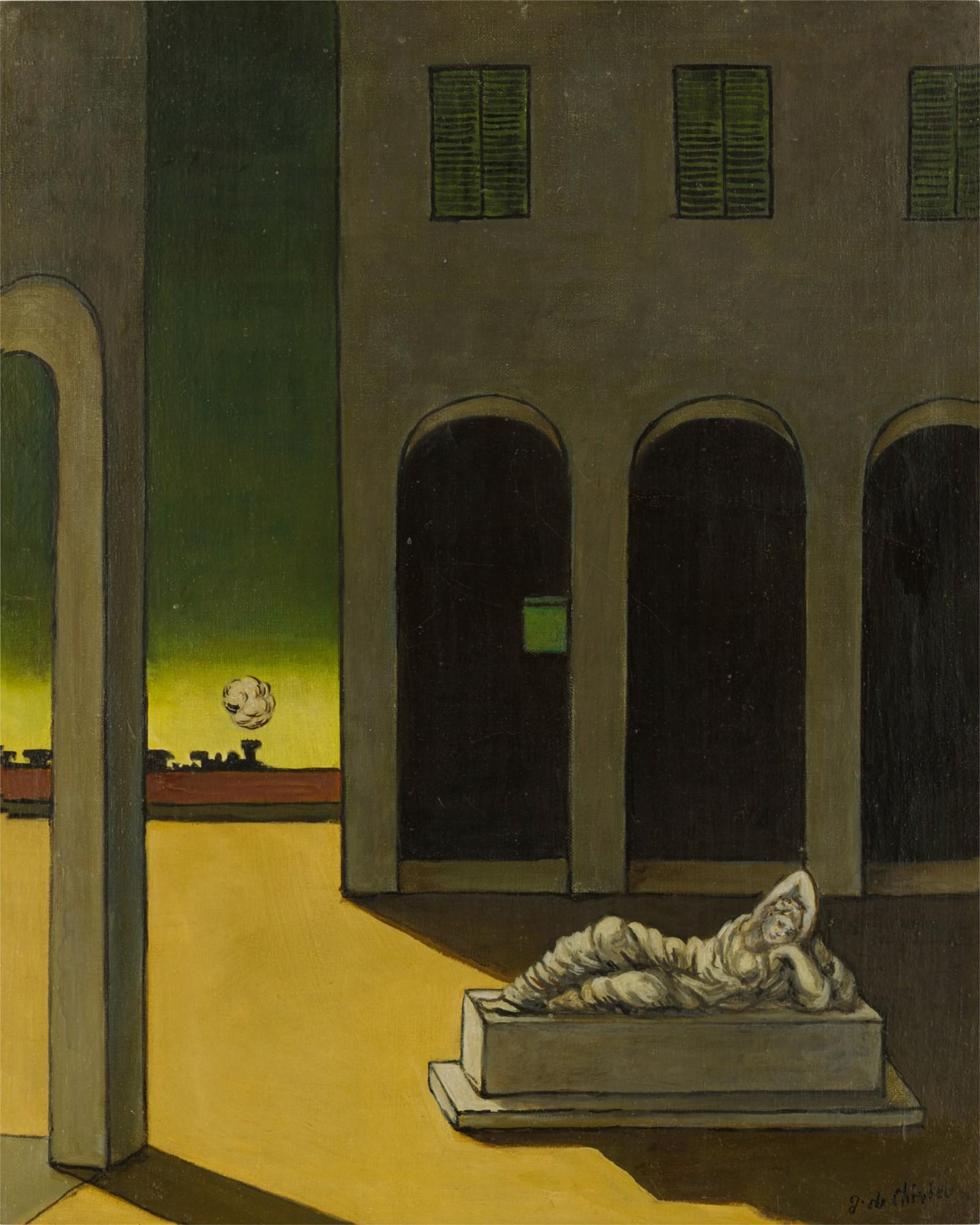 Giorgio De Chirico - Piazza D\'Italia Con Arianna