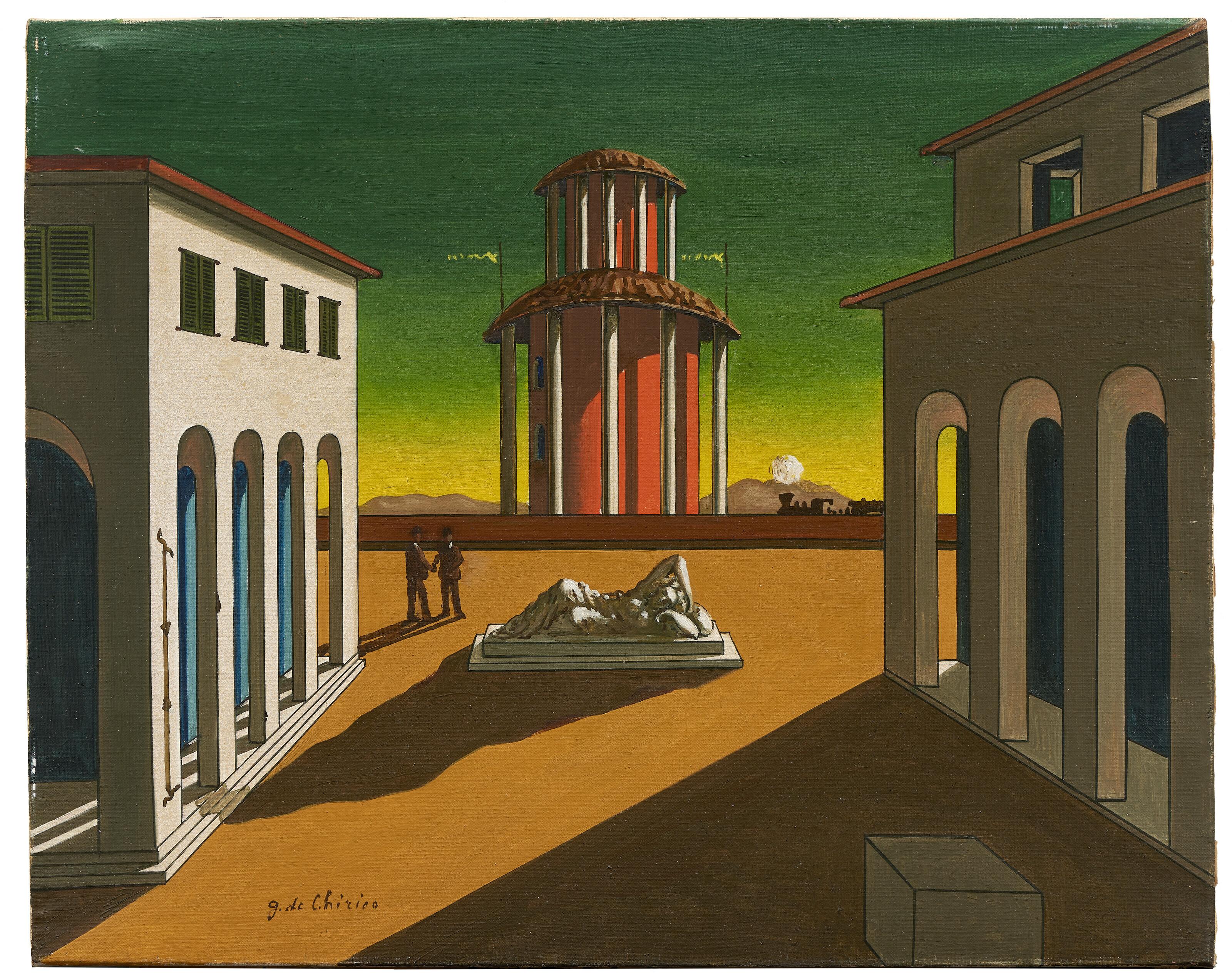 Giorgio de Chirico - Piazza d\'Italia