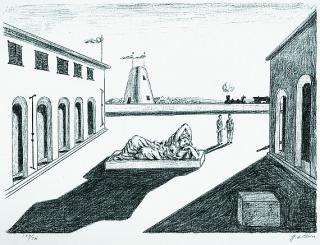 Giorgio de Chirico - Piazza