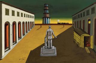 Giorgio De Chirico - Sgombero su piazza d’Italia