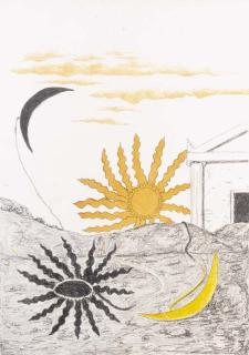 Giorgio De Chirico - Sole spento (Ciranna 167)