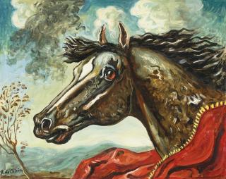 Giorgio De Chirico - Testa Di Cavallo 