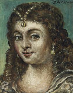 Giorgio De Chirico - Testa di odalisca