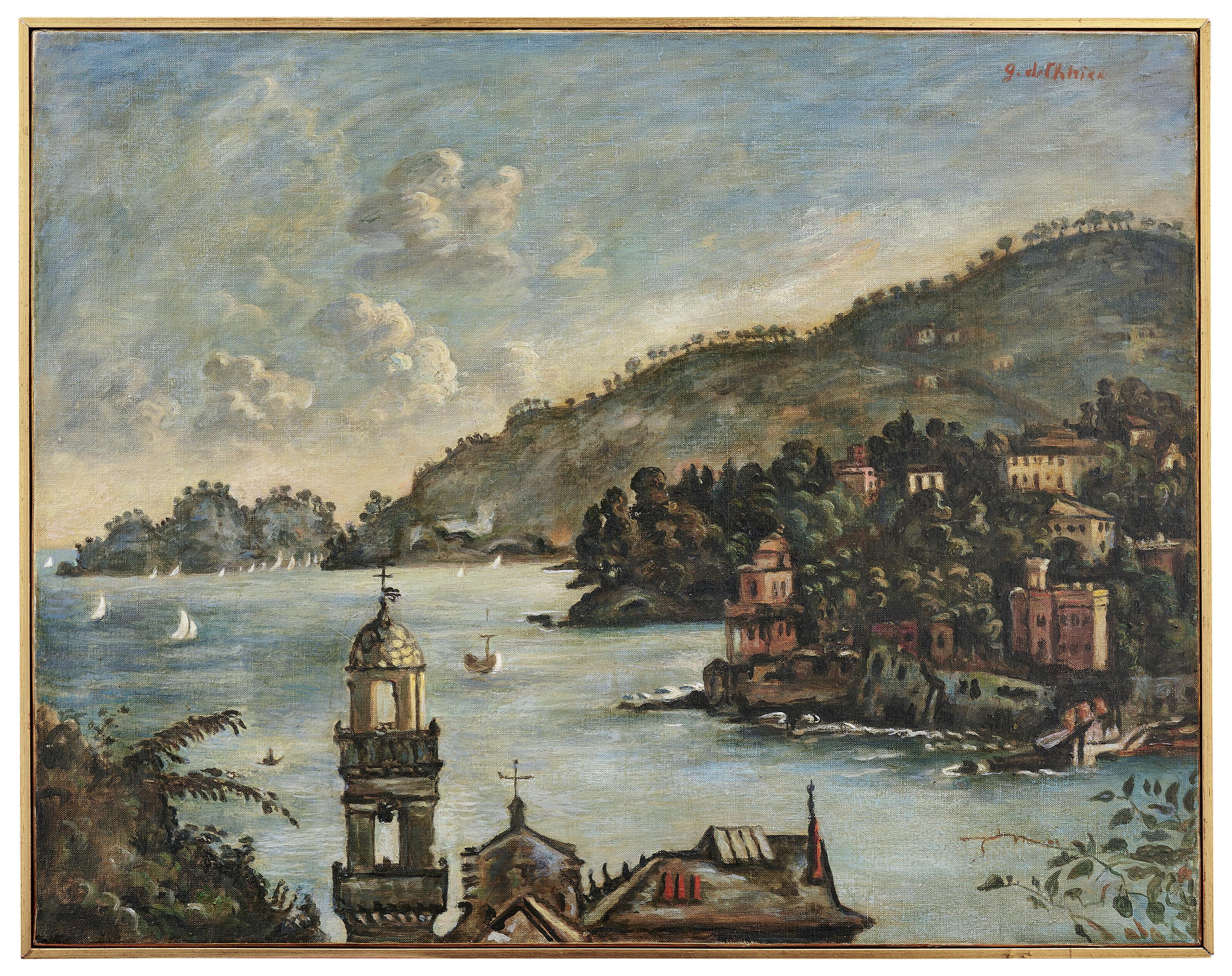 Giorgio de Chirico - Veduta di Rapallo