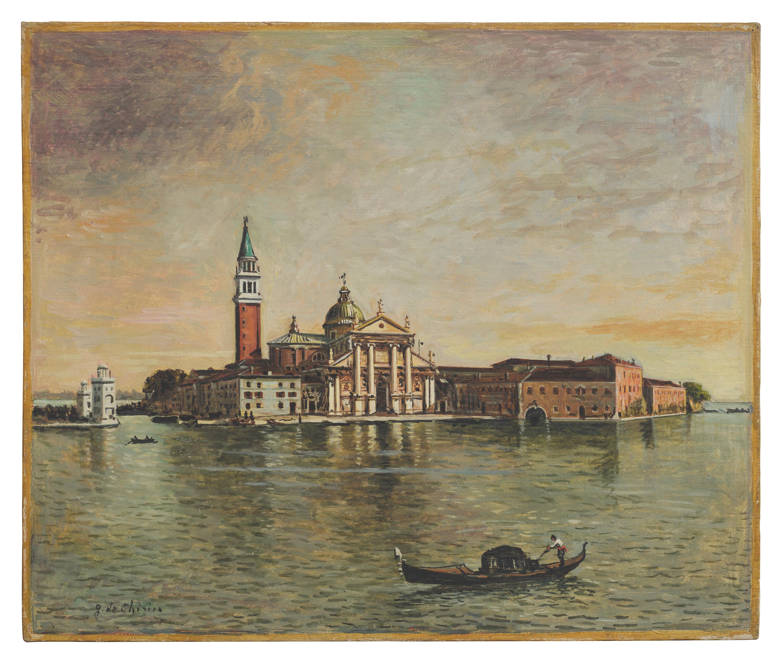 Giorgio De Chirico - Venezia, Isola di San Giorgio
