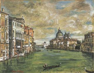 Giorgio de Chirico - Venezia (Madonna della Salute)
