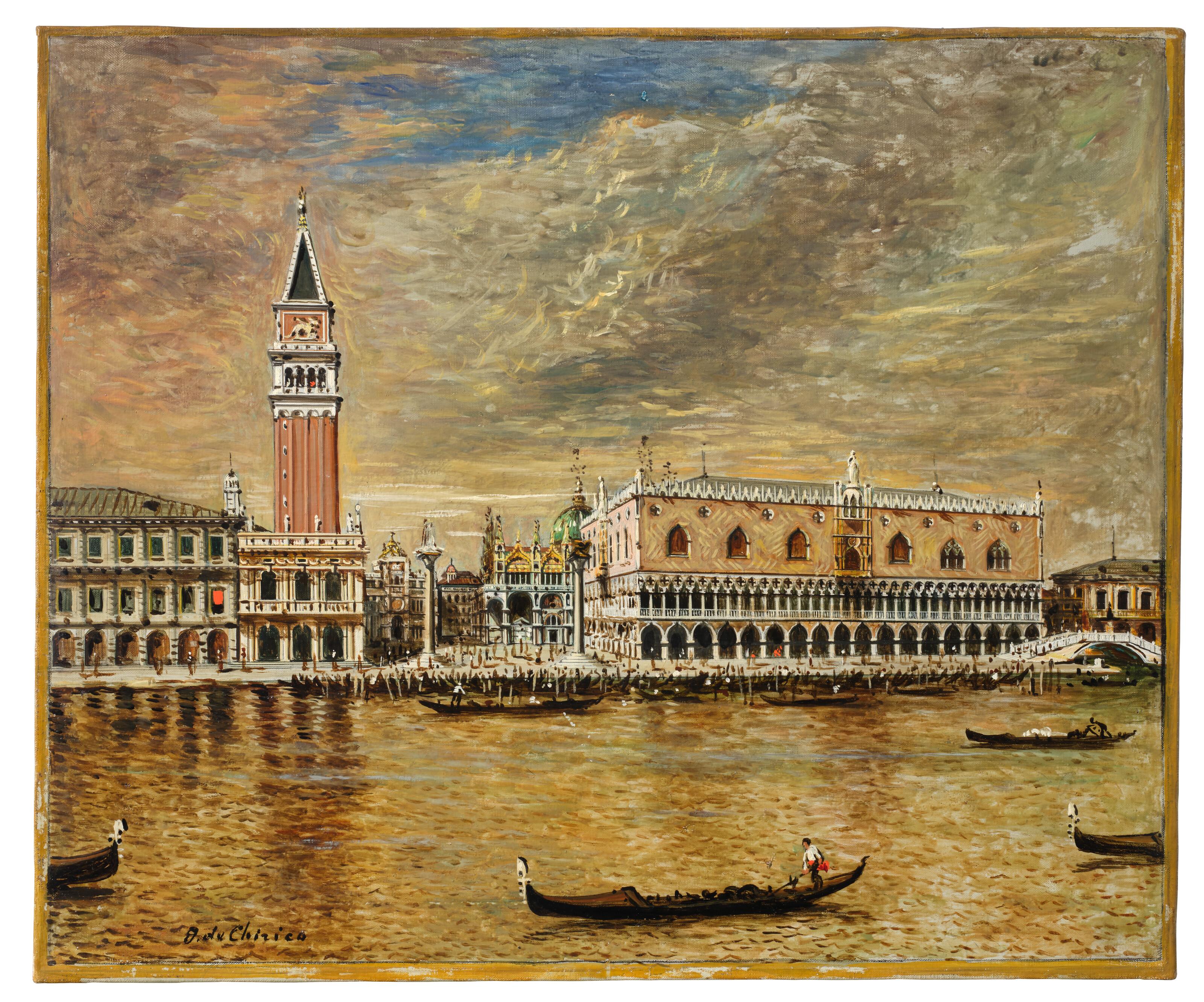 Giorgio de Chirico - Venezia (Palazzo Ducale)