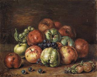 Giorgio De Chirico - Vita silente di frutta