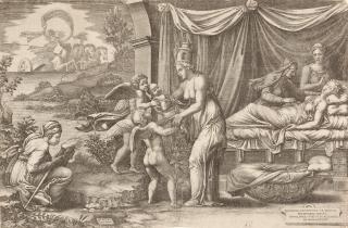 Giorgio Ghisi - Allegorie der Geburt.