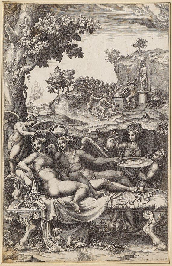 Giorgio Ghisi - Cupido und Psyche