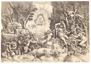 Giorgio Ghisi - Der Tod der Procris