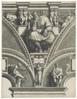 Giorgio Ghisi - Five Plates, from: The Sistine Chapel