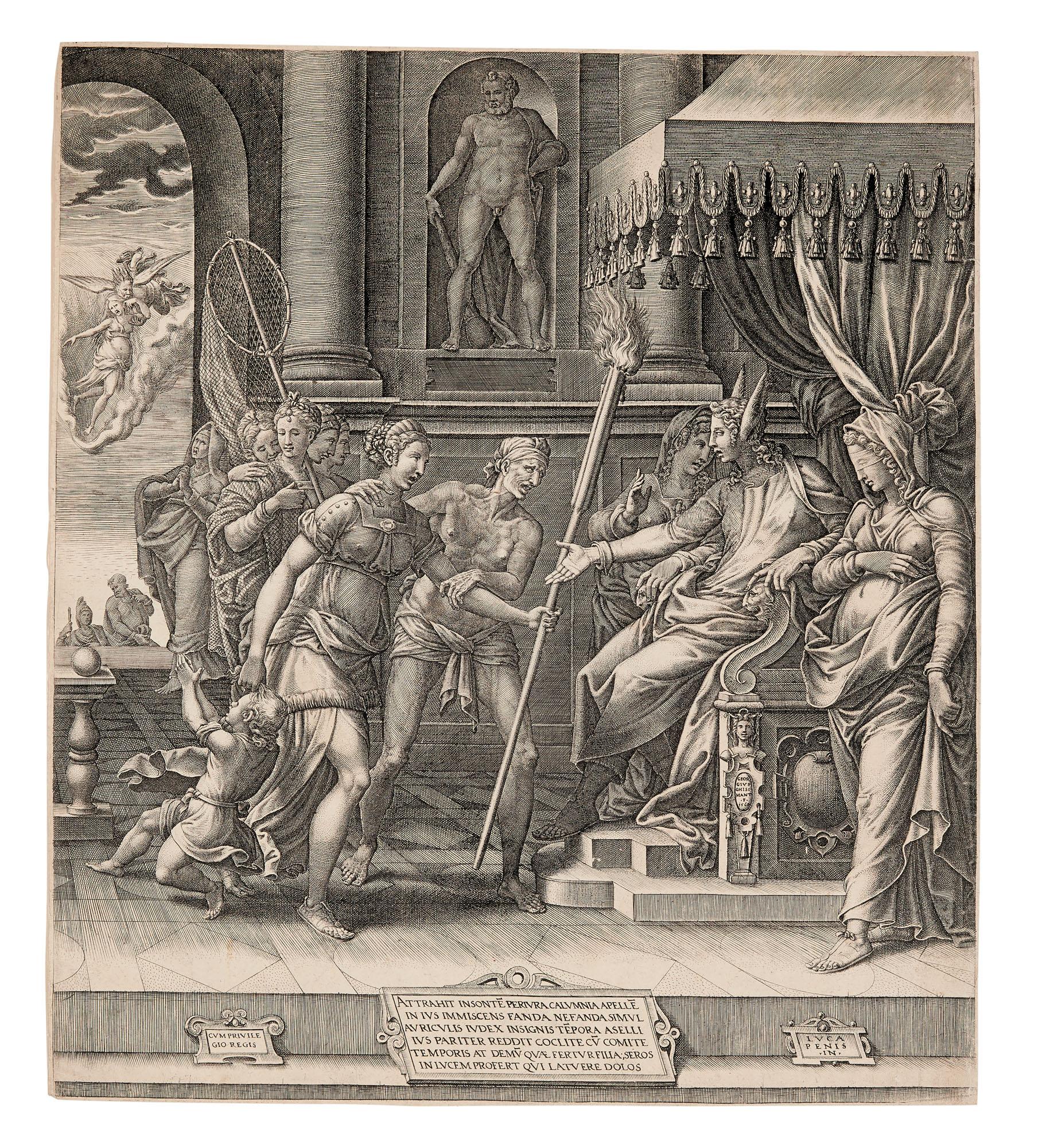 Giorgio Ghisi - The Calumny of Apelles