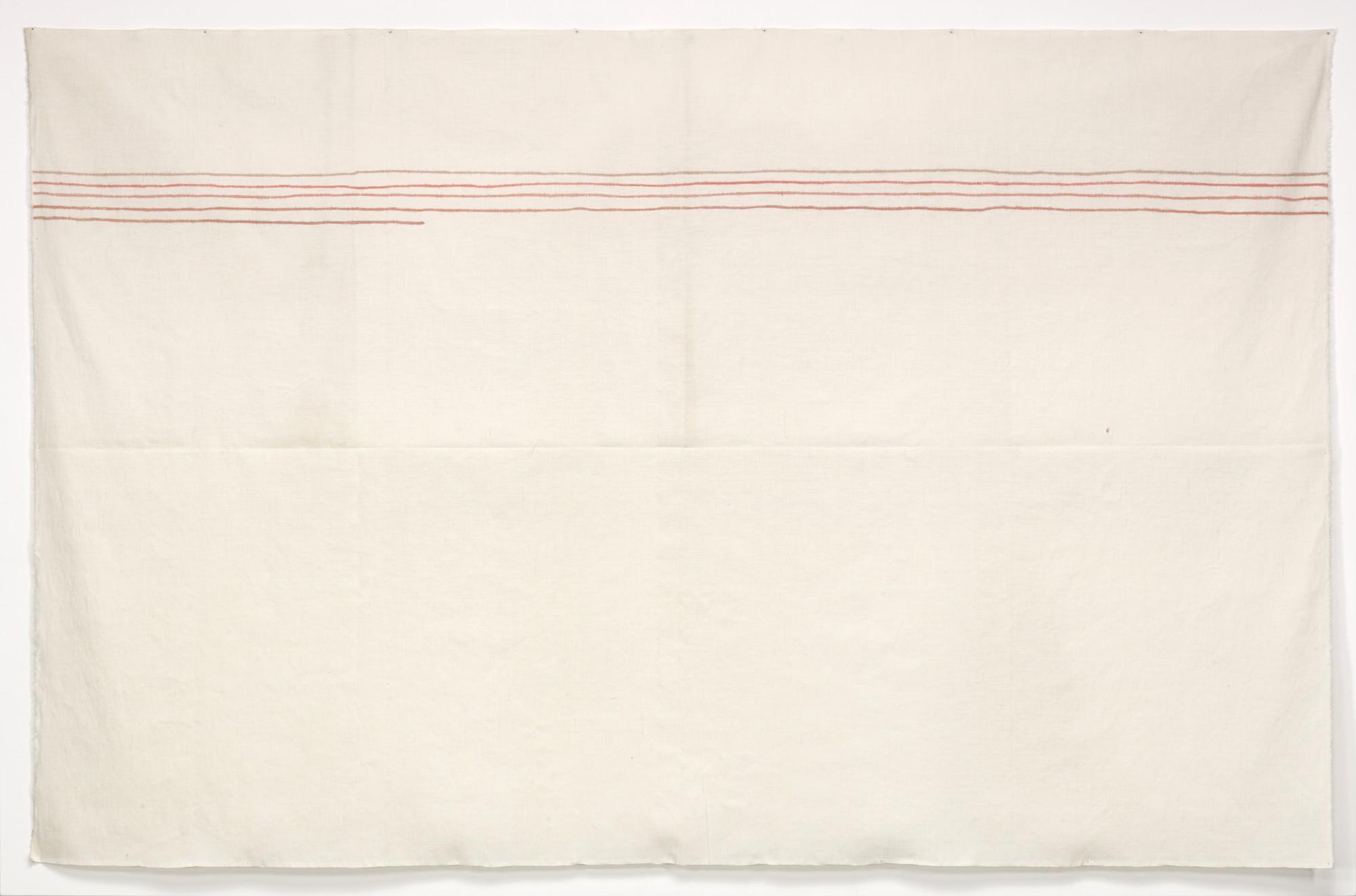 Giorgio Griffa - Linee orizzontali