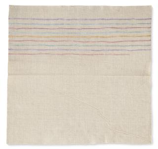 Giorgio Griffa - Linee orizzontali