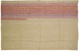 Giorgio Griffa - Linee Orizzontaliacrylic On Canvas. Executed In 1975