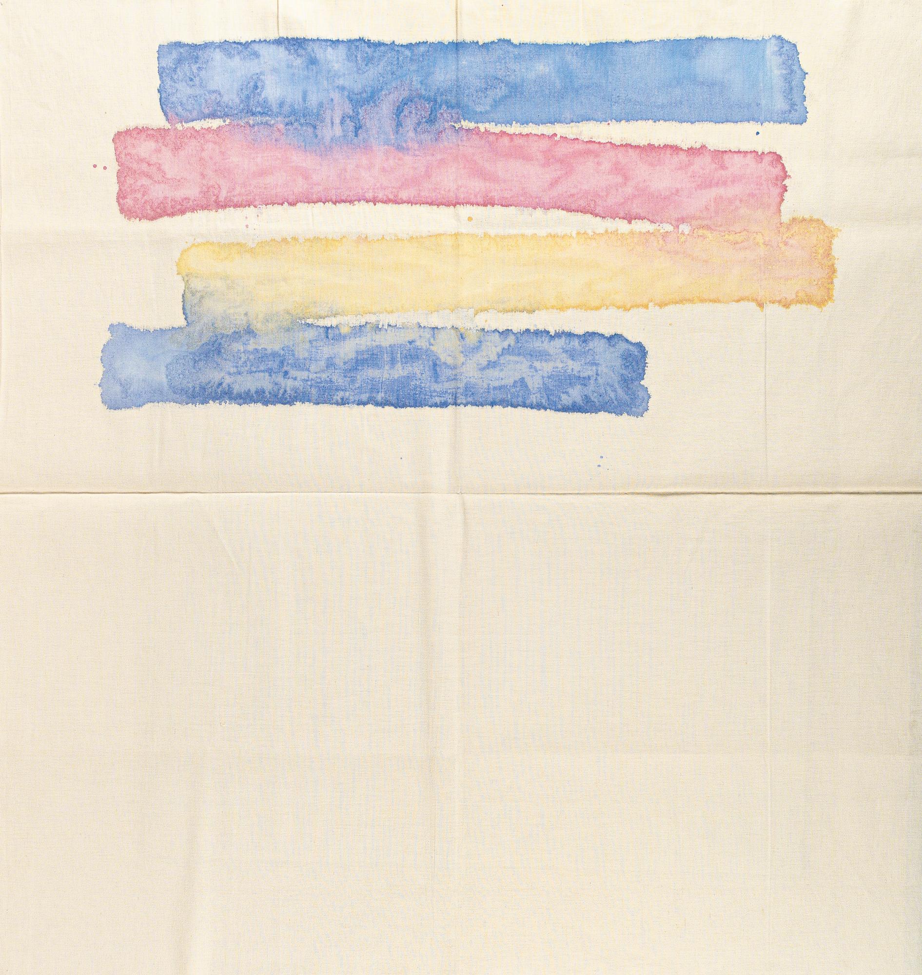 Giorgio Griffa - Orizzontale Policromo