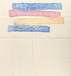 Giorgio Griffa - Orizzontale Policromo