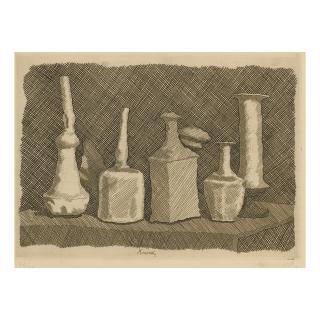 Giorgio Morandi - Natura Morta A Grandi Segni (Vitali 83)