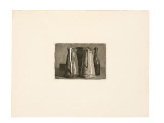 Giorgio Morandi - Natura Morta Con Cinque Oggetti