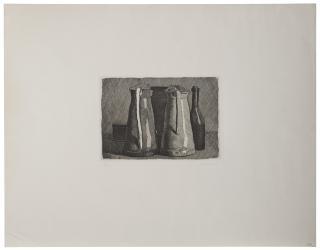 Giorgio Morandi - Natura Morta Con Cinque Oggetti