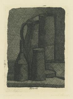 Giorgio Morandi - Natura Morta Con Quattro Oggetti (V. 114)