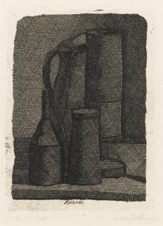 Giorgio Morandi - Natura Morta Con Quattro Oggetti (V. 114)