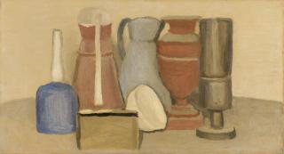 Giorgio Morandi - Natura Mortasigned, Oil On Canvas, Executed In 1943