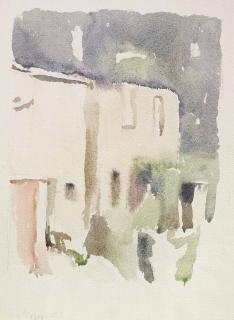 Giorgio Morandi - Paesaggio (Casa Bruciata)