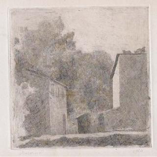 Giorgio Morandi - Paesaggio (Chiesanuova)