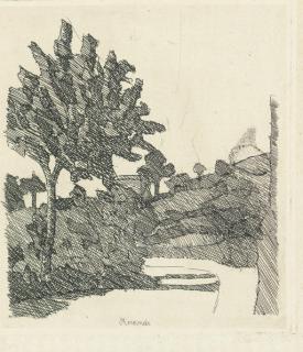 Giorgio Morandi - Paesaggio di Grizzana (V. 95)