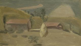 Giorgio Morandi - Paesaggio (Landscape) 