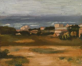 Giorgio Morandi - Paesaggio (Marina All\'Ardenza)