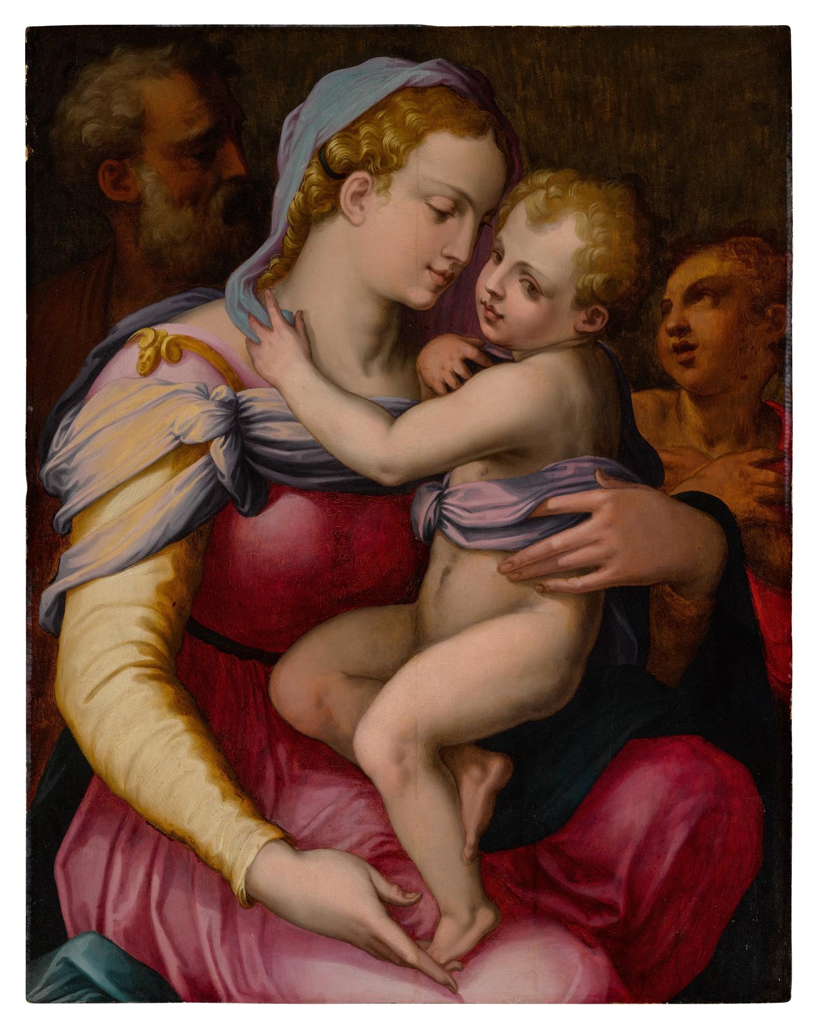 Giorgio Vasari - The Holy family with the infant Saint John the Baptist