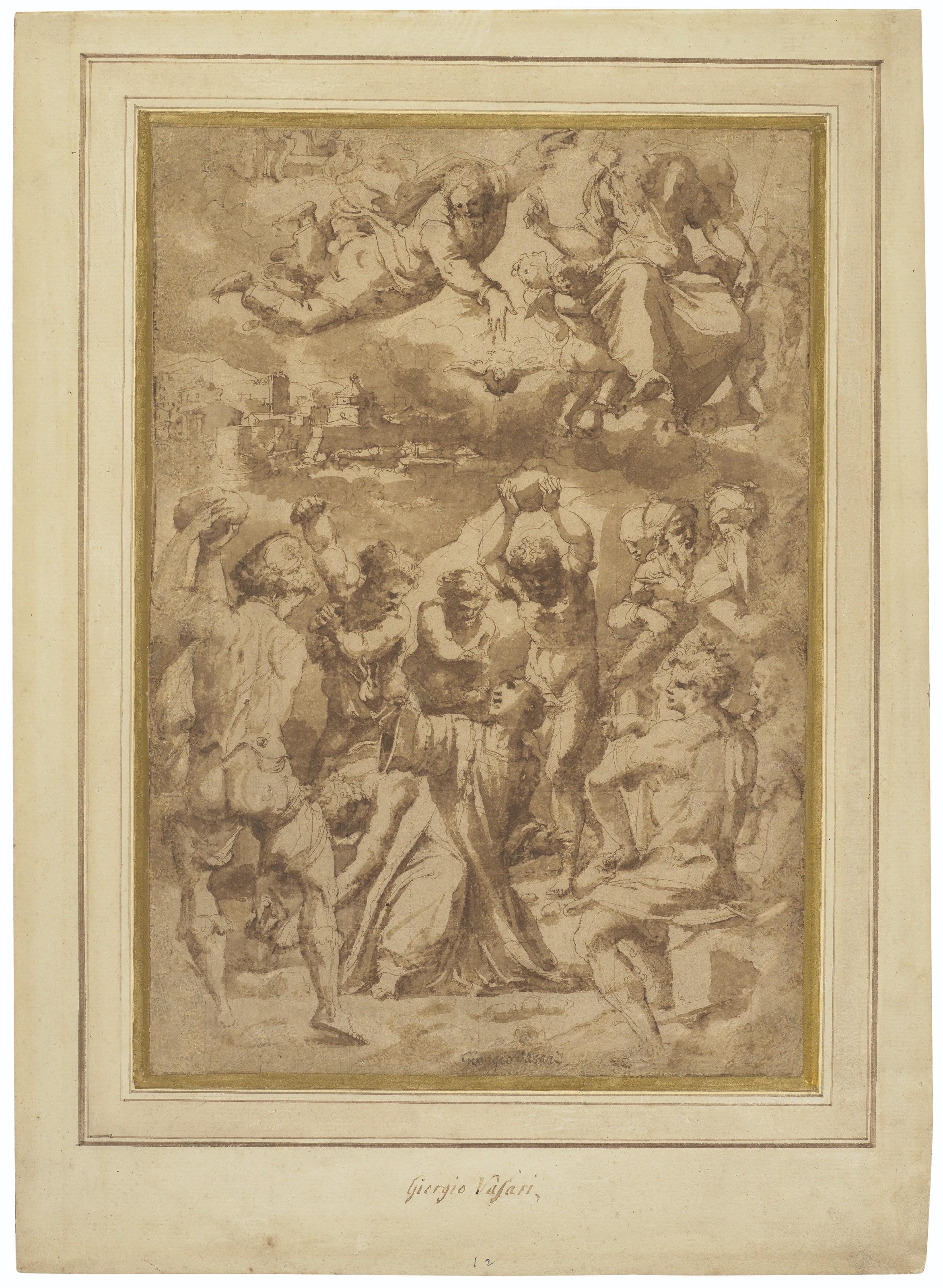 Giorgio Vasari - The Stoning of Saint Stephen