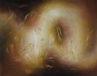 Giorgios Gounaropoulos - Nudes ascension to heaven