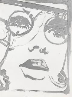 Giosetta Fioroni - Occhi negli occhiali