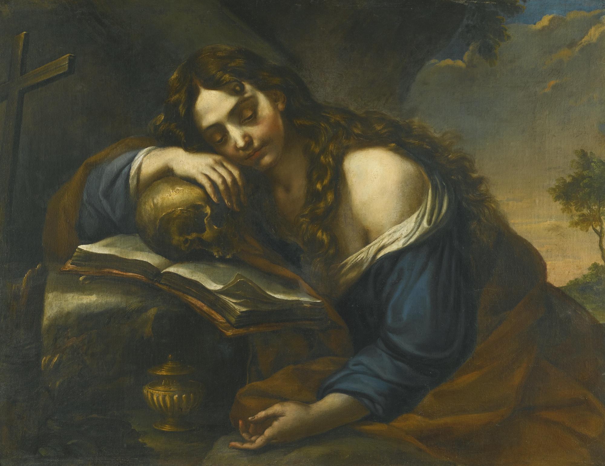 Giovan Battista Beinaschi - Mary Magdalene Sleeping