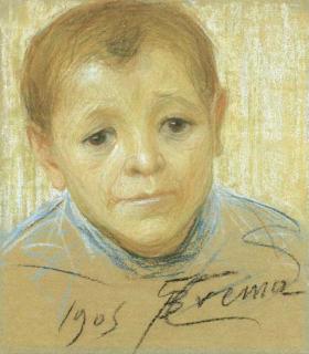 Giovan Battista Crema - Ragazzo Di Fronte, 1905